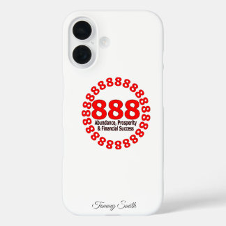 Angel Number 888 | Abundance & Prosperity iPhone 16 Case