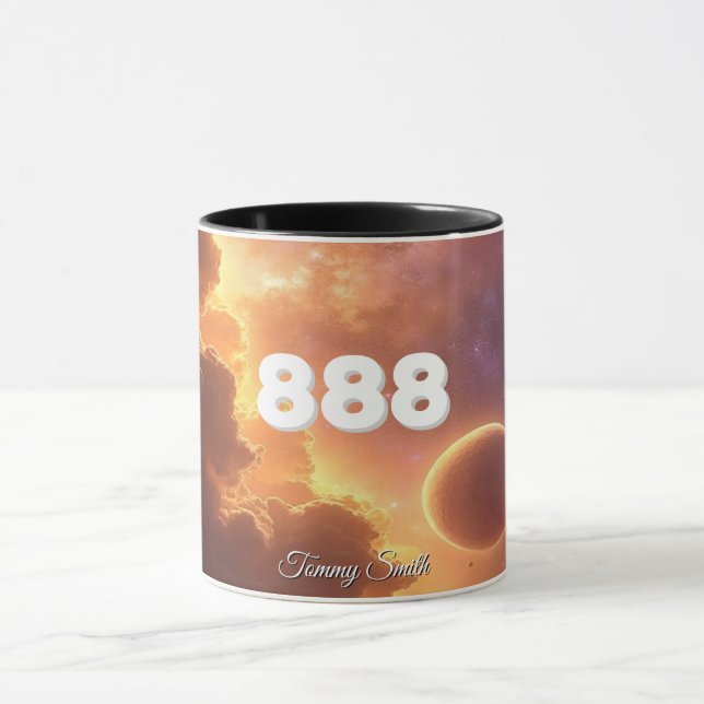 Angel Number 888 – Manifestation & Abundance Mug (Center)