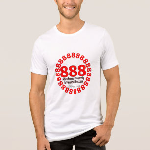 Angel Number 888 – Prosperity & Abundance Tri-Blend Shirt