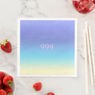 Angel Number 999  Paper Dinner Napkins