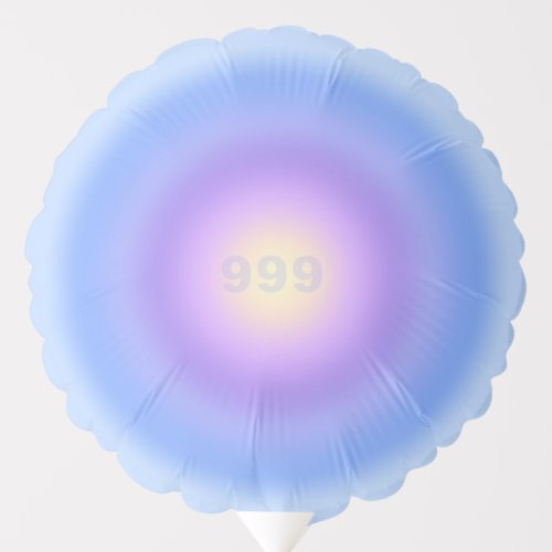 Angel Number 999 Release _ Angel Numbers Gradient  Balloon