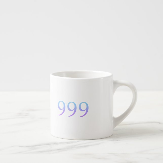 Angel Number 999 - Release Espresso Cup (Right)