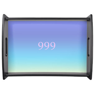 Angel Number 999 Serving Tray