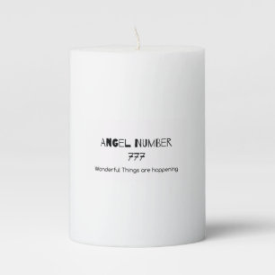 ANGEL NUMBER CANDLE