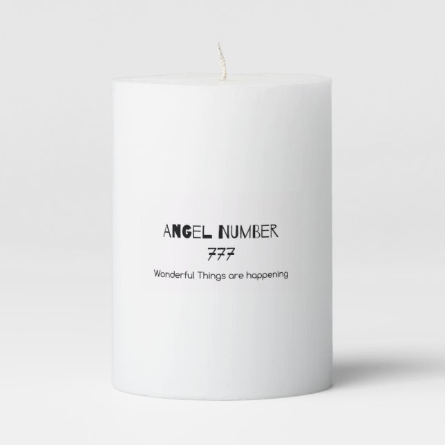 ANGEL NUMBER CANDLE (Front)