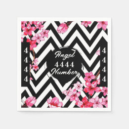Angel Numberr "4444" Napkins