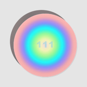 Angel Numbers 111 - Manifestation   Car Magnet