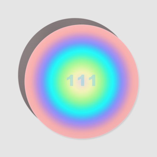 Angel Numbers 111 _ Manifestation   Car Magnet