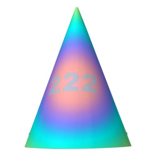 Angel Numbers 222 _ Balance and Harmony   Party Hat