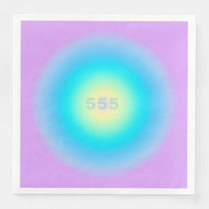 Angel Numbers 555 - Changes On The Horizon Paper Dinner Napkins