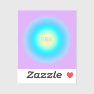 Angel Numbers 555 - Changes On The Horizon  Sticker