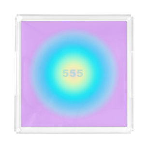 Angel Numbers 555 - New Beginnings Acrylic Tray
