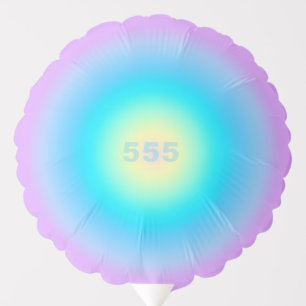 Angel Numbers 555 - New Beginnings   Balloon