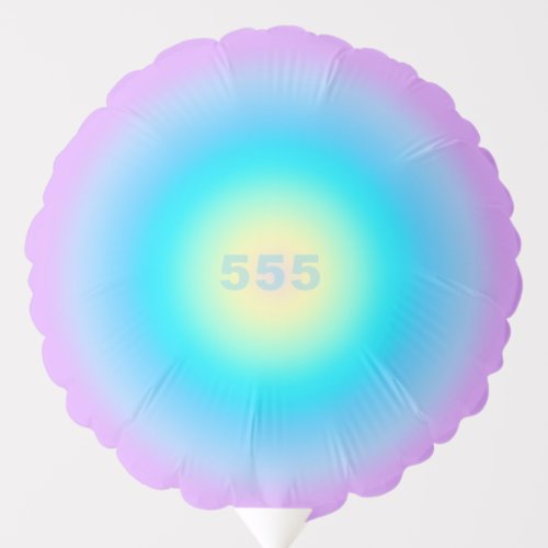 Angel Numbers 555 _ New Beginnings   Balloon