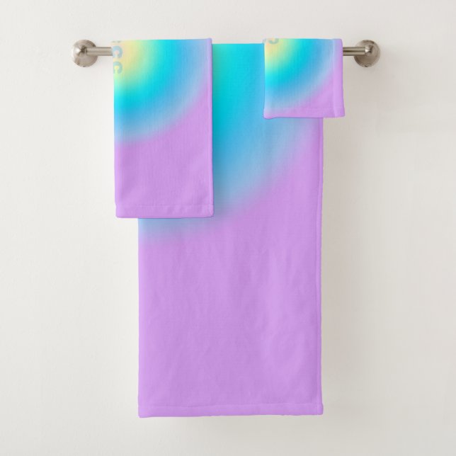 Angel Numbers 555 - New Beginnings   Bath Towel Set (Insitu)