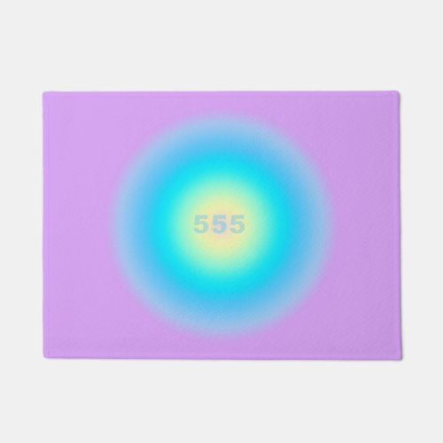 Angel Numbers 555 _ New Beginnings   Doormat