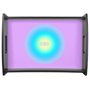 Angel Numbers 555 - New Beginnings Serving Tray