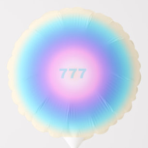 Angel Numbers 777 - Good Fortune  Balloon