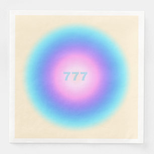 Angel Numbers 777 - Good Fortune Paper Dinner Napkins