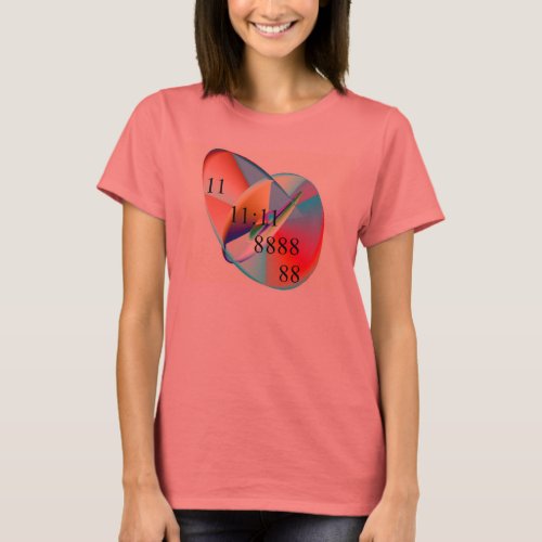 Angel Numbers Gyroscopic Steampunk Angels 1111 8 T_Shirt