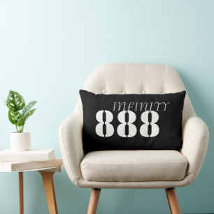 Angel Numbers Lumbar Pillow