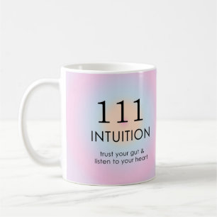 Angel Numbers Numerology 111 Intuition Coffee Mug