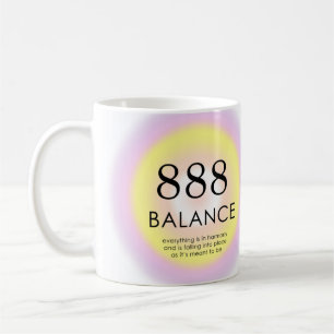 Angel Numbers Numerology Meaning 888 Balance Coffee Mug