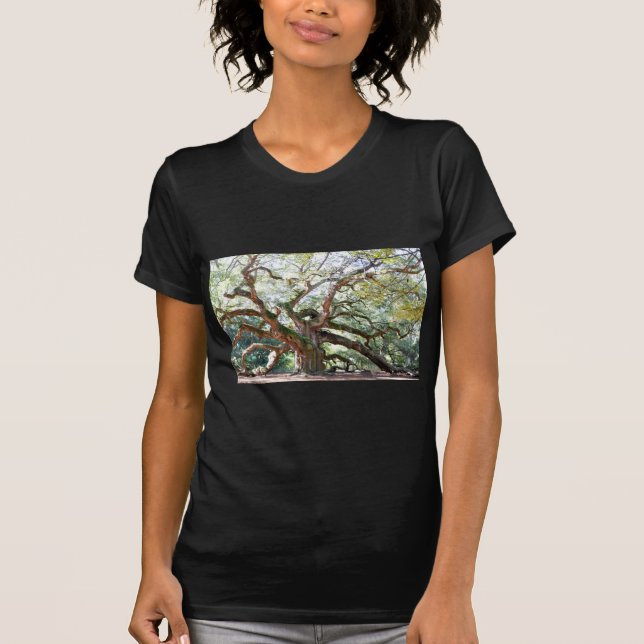 Angel Oak Tree Gifts T-Shirt (Front)