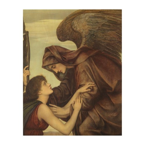 Angel of Death by Evelyn De Morgan Wood Wall Art