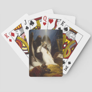 Angel of Death (Going to Heaven) (Horace Vernet) Poker Cards