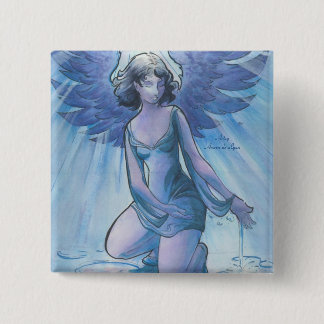 Angel of Grace Pinback Button
