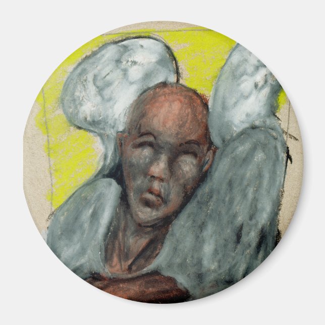 Angel of Healing Magnet (Front)
