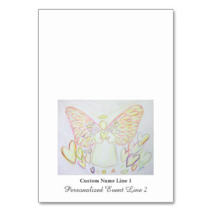 Angel of Hearts Angel Table Tent Cards