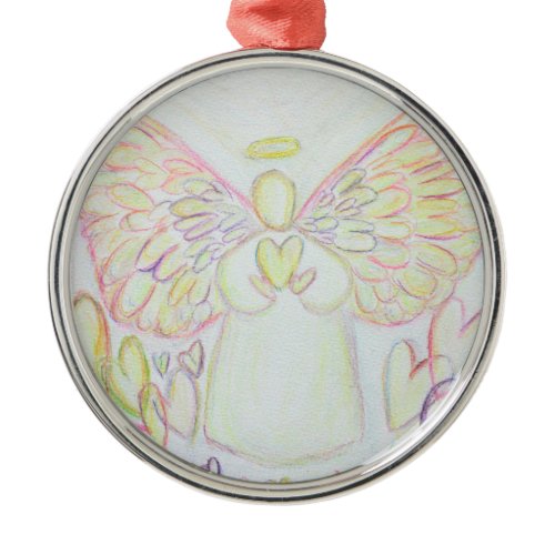 Angel of Hearts Art Ornament Pendant