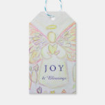 Angel of Hearts Holiday Joy Custom Gift Tags