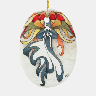 Angel of Hope Ceramic Ornament