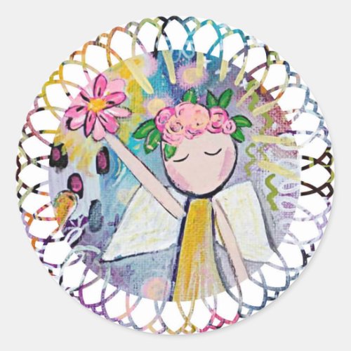 Angel of Hope Stickers set of 20