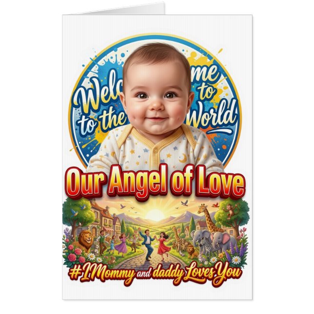 Angel of Love Card (Front)