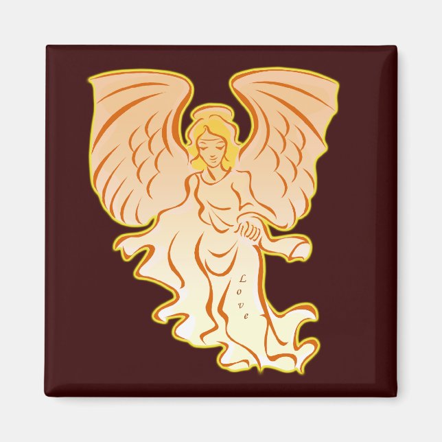 Angel Of Love Magnet (Front)