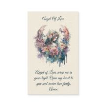 Angel Of Love Prayer Card