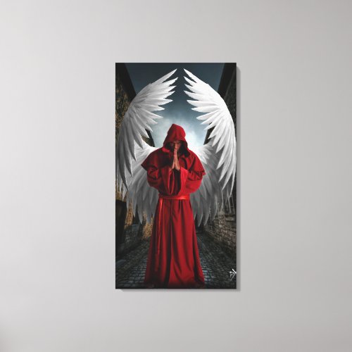 Angel of Mercy Wrapped Canvas