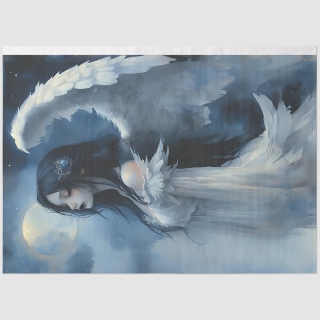 Angel of Night Tissue Paper (Front)