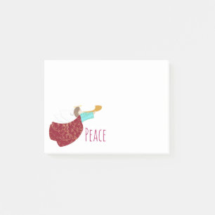 Angel of Peace 4x3 Post ir Note