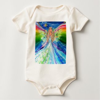 Angel of Peace Baby Bodysuit
