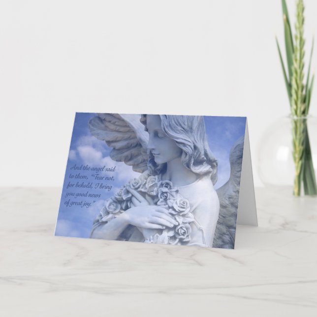 Angel of Peace Holiday Card (Front)