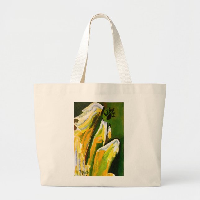 Angel of Reverence 2010 Large Tote Bag (Front)