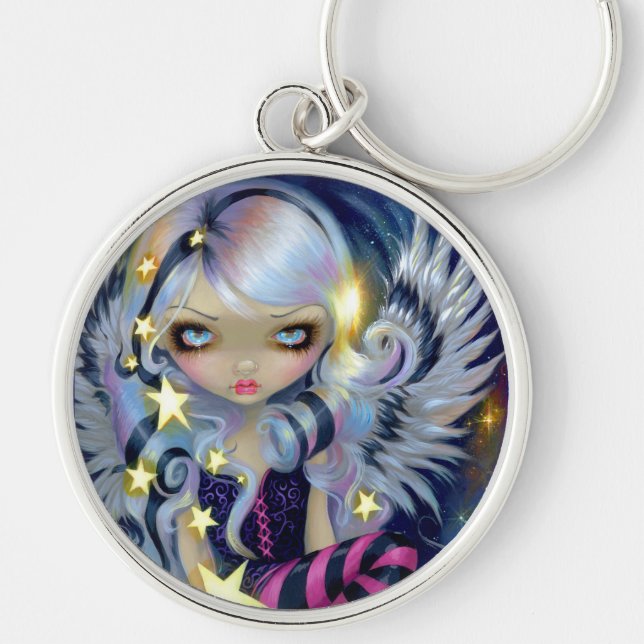"Angel of Starlight" Keychain (Front)