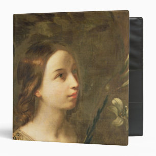 Angel of the Annunciation 3 Ring Binder