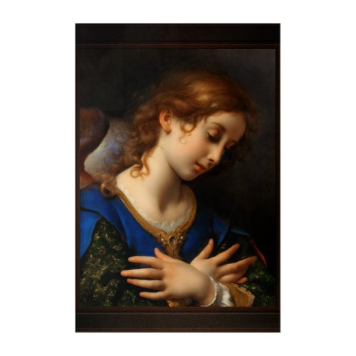 Angel of the Annunciation by Carlo Dolci Acrylic Print