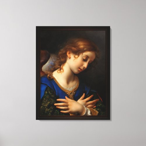 Angel of the Annunciation by Carlo Dolci Canvas Print